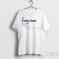 Premium Indianapolis Colts Dad Definition Ornaments T Shirts