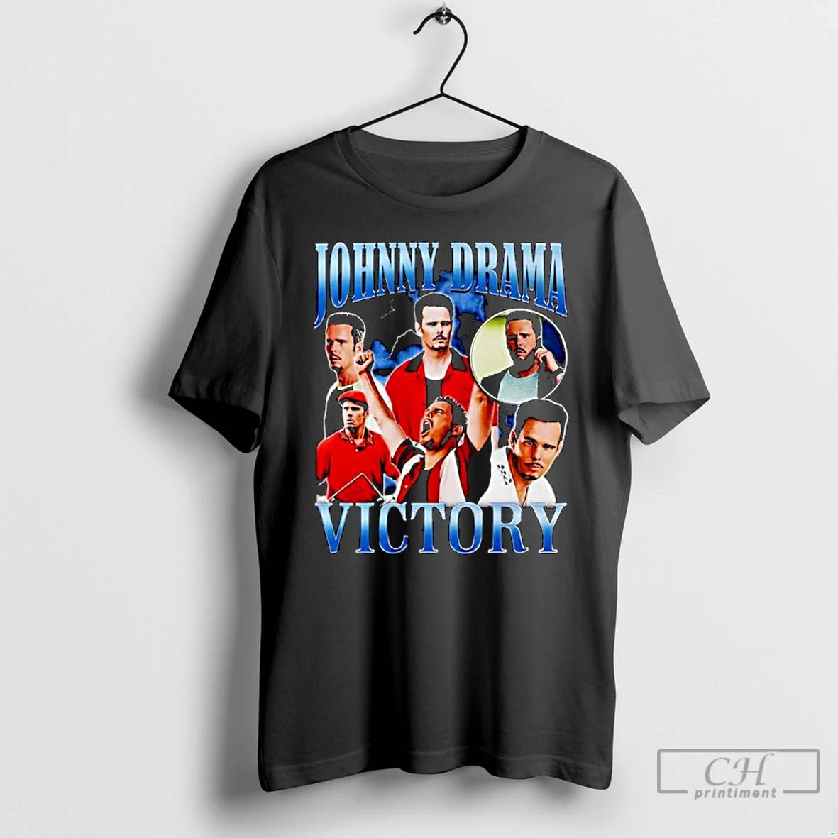 Premium Johnny Drama Victory Graphic Ornaments T Shirts