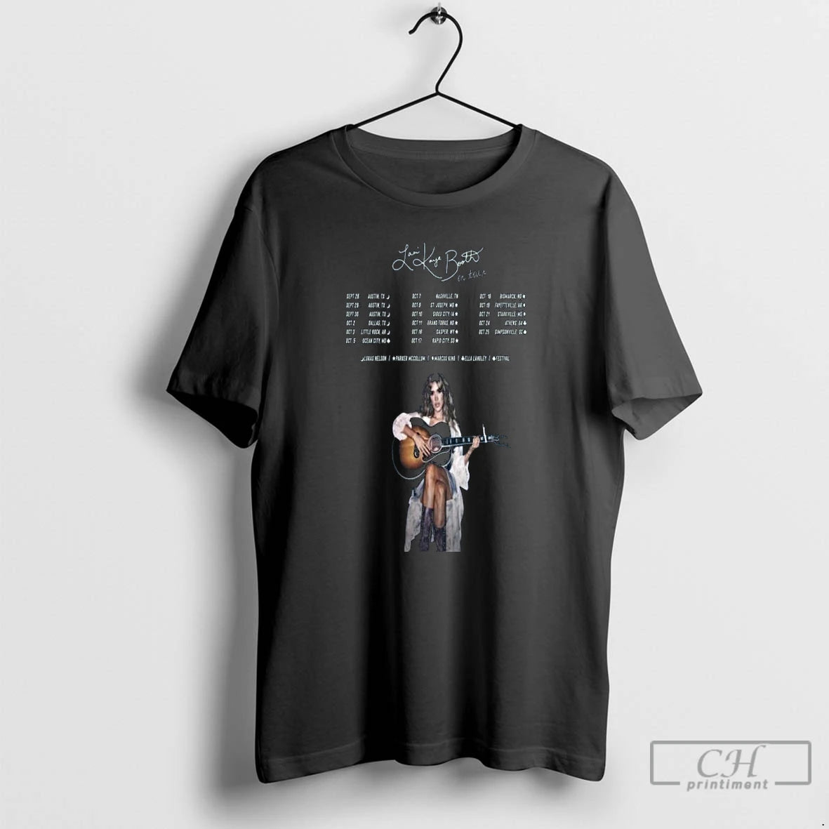 Premium Laci Kaye Booth October Shows 2025 Long Sleve T Shirts