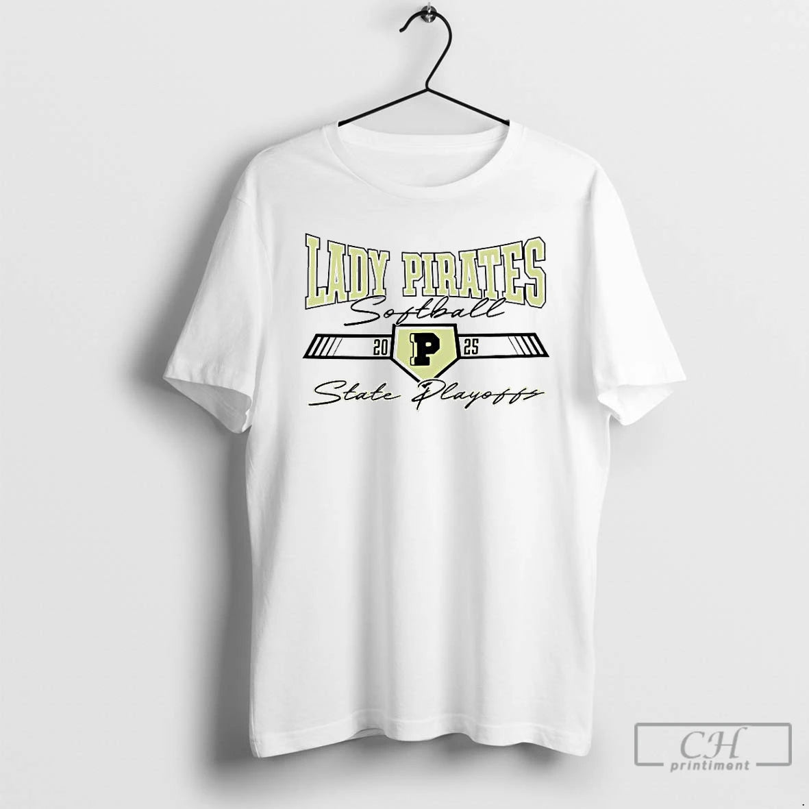 Premium Lady Pirates Softball State Playoff 2025 T Shirts