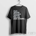 Premium Las Vegas Aces Ampersand 2025 Champions T Shirts
