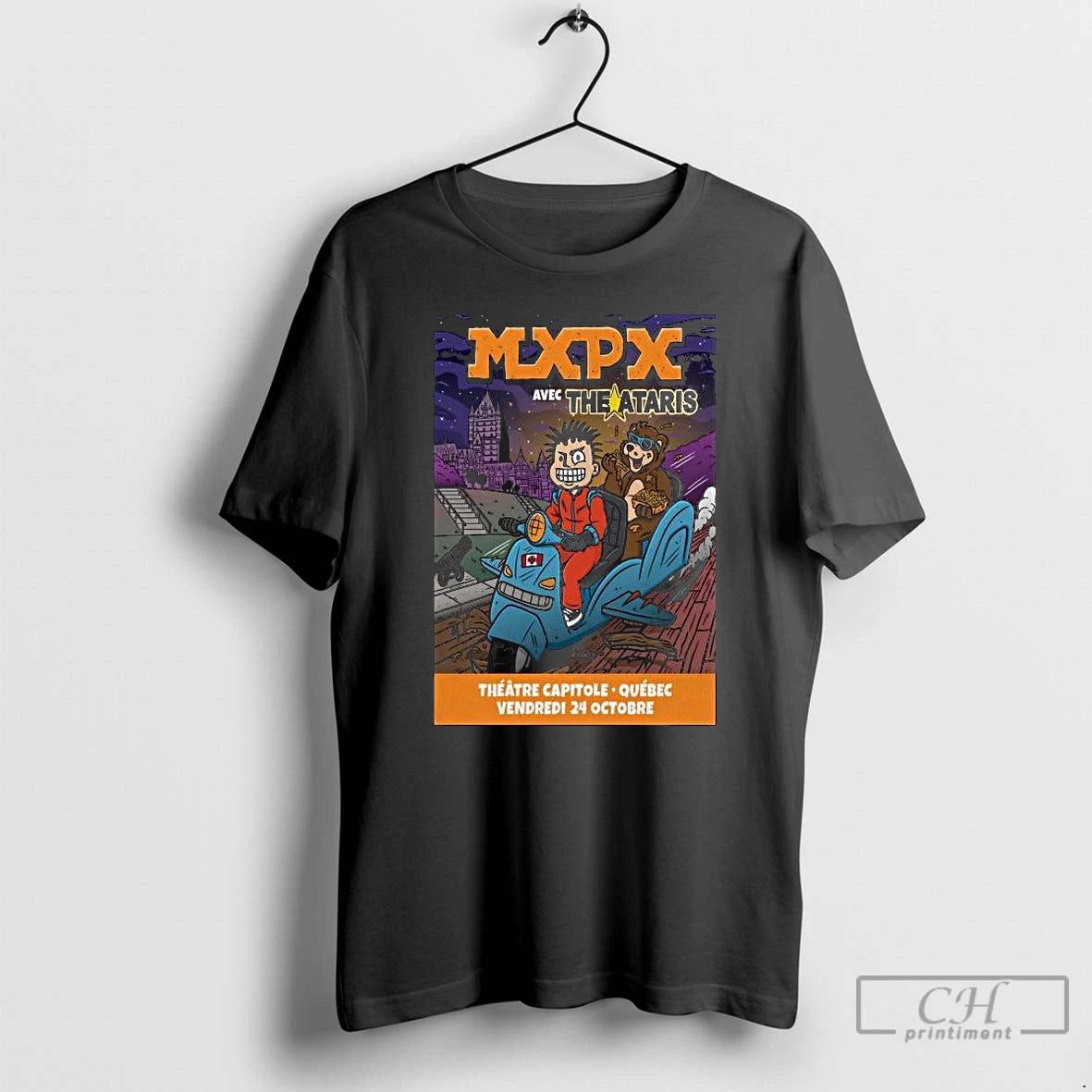 Premium Mxpx October 24 2025 Theatre Capitole Shows Long Sleve T Shirts