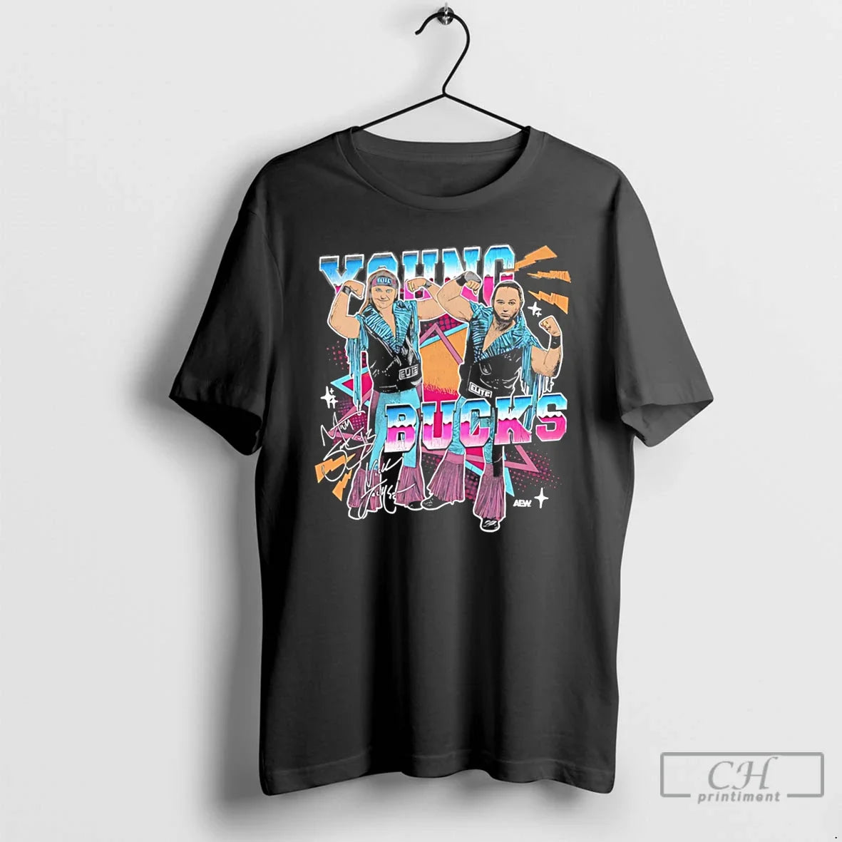 Premium Matt And Nick Jackson Young Bucks Be Elite Retro Tee Unisex