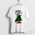 Premium Merry F Caw F Christmas T Shirts