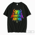 Premium Monster Nation Rainbow Skull Tee Unisex