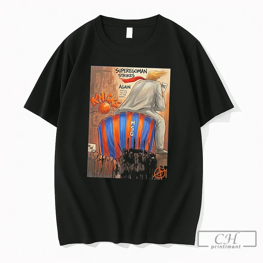 Premium Ny Knicks Superegoman Strikes Again Shittin On Top Of The Whirl Tee T Shirts Unisex