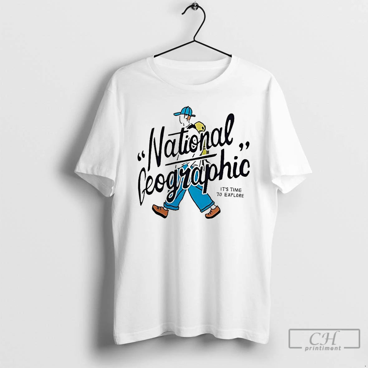 Premium National Geographic Its Time To Explore T Shirts