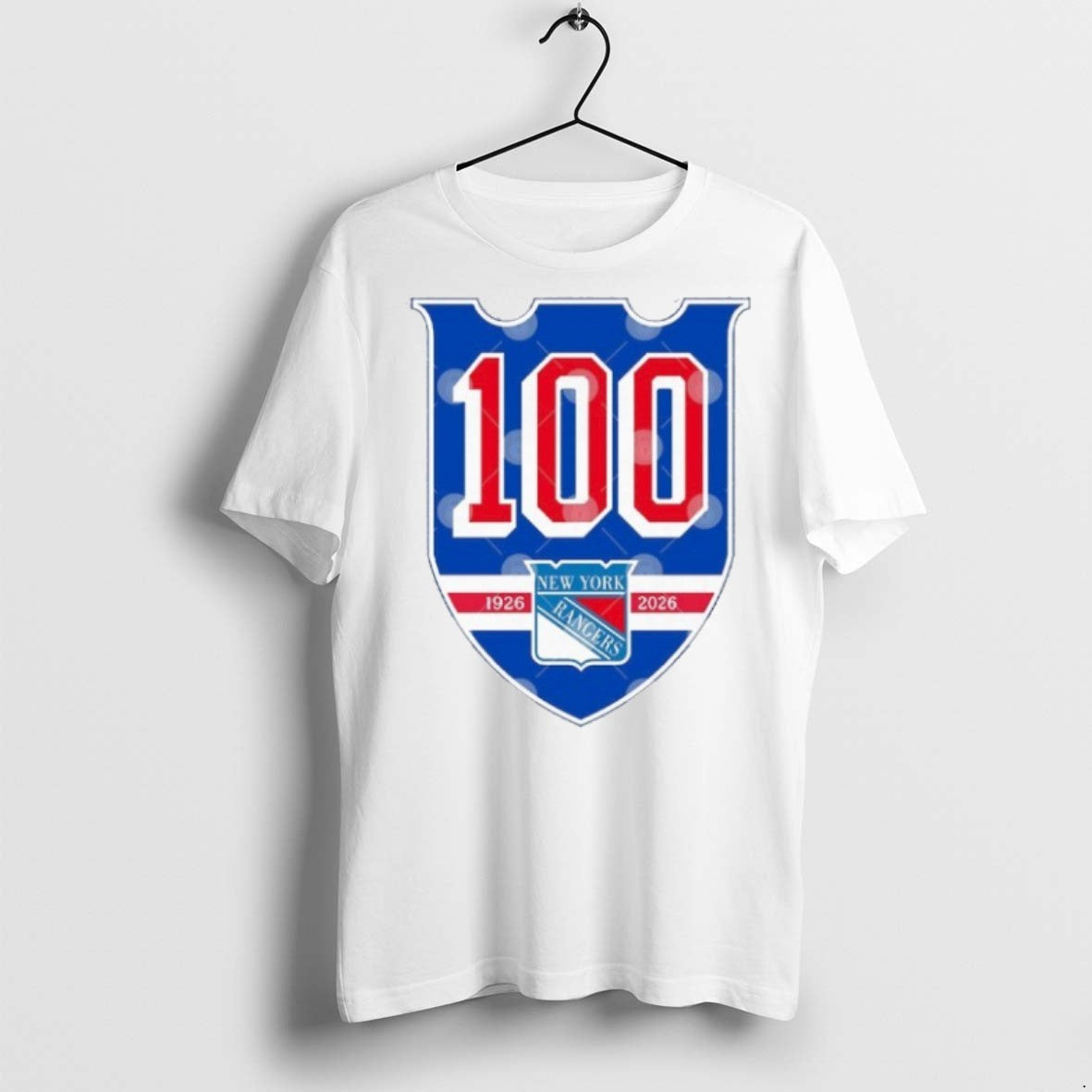 Premium New York Rangers 100th Season Centennial T Shirts