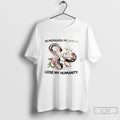 Premium No Propaganda Will Make Me Lose My Humanity Rabbit Vs Snake Tee T Shirts Unisex