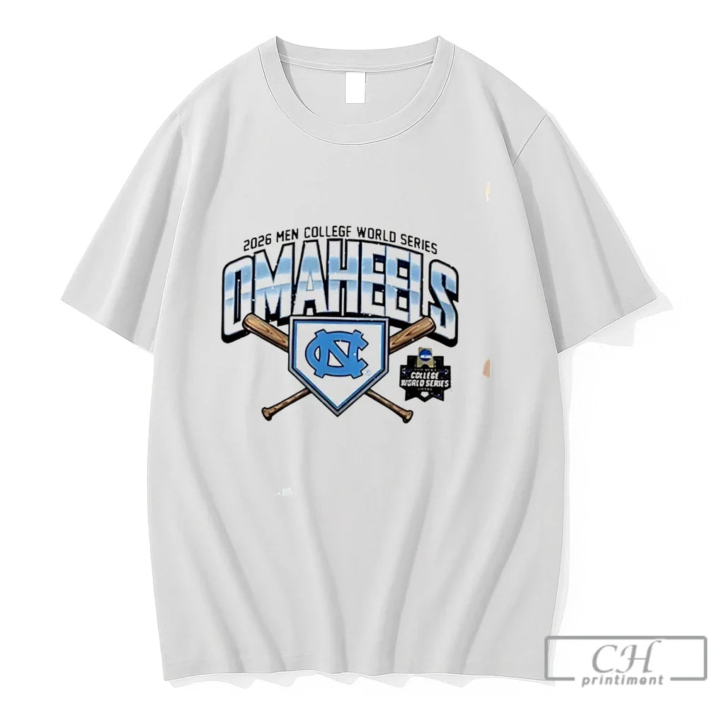 Premium North Carolina Tar Heels 2026 Regional Omaheels Champions Logo Tee Unisex