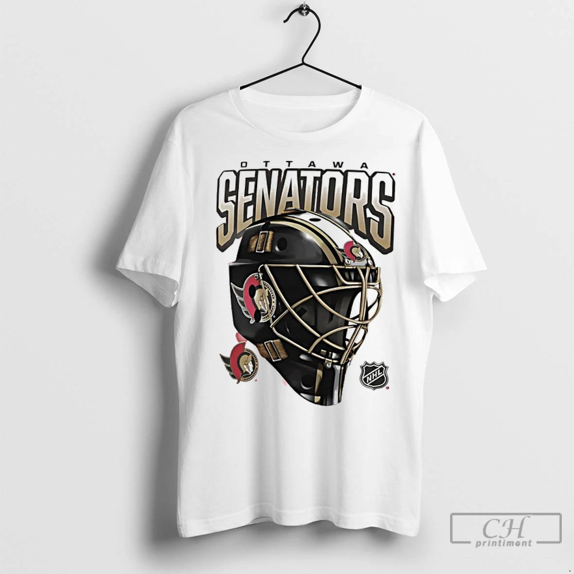Premium Ottawa Senators Penalty Box Hockey Helmet