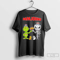 Premium Papa Johns X Grinch And Jack Skellington Fist Bump Uniwilling Friends