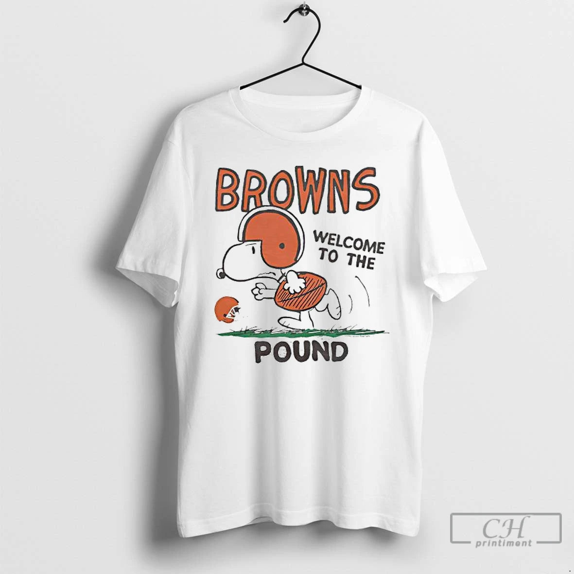 Premium Peanuts X Cleveland Browns Welcome To The Pound T Shirts