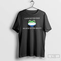 Premium Portland Frog Land Of The Free Because Of The Brave T Shirts