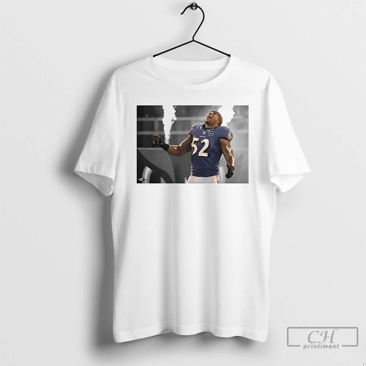 Premium Ray Lewis Celebration Scream Baltimore Ravens T Shirts