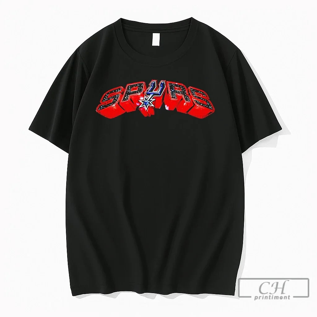 Premium San Antonio Spurs Basketball Space Nba 2026 Logo Unisex
