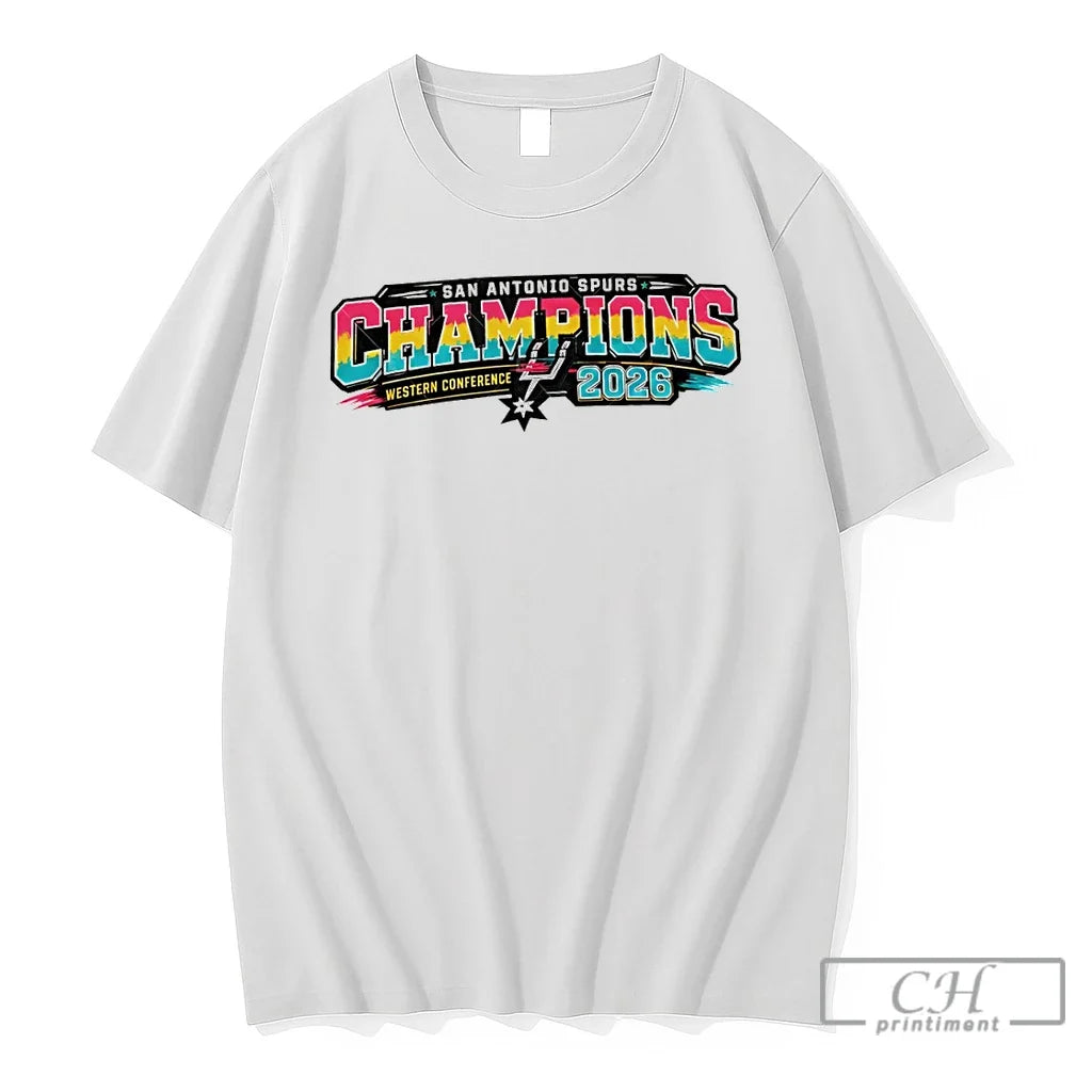 Premium San Antonio Spurs Basketball Team Champions Western Conference 2026 Unisex