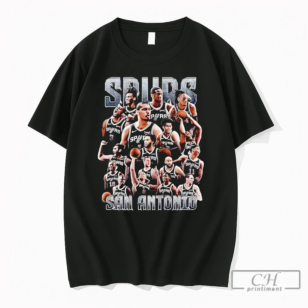 Premium San Antonio Spurs Team Tribute Basketball Fan Lovers Unisex