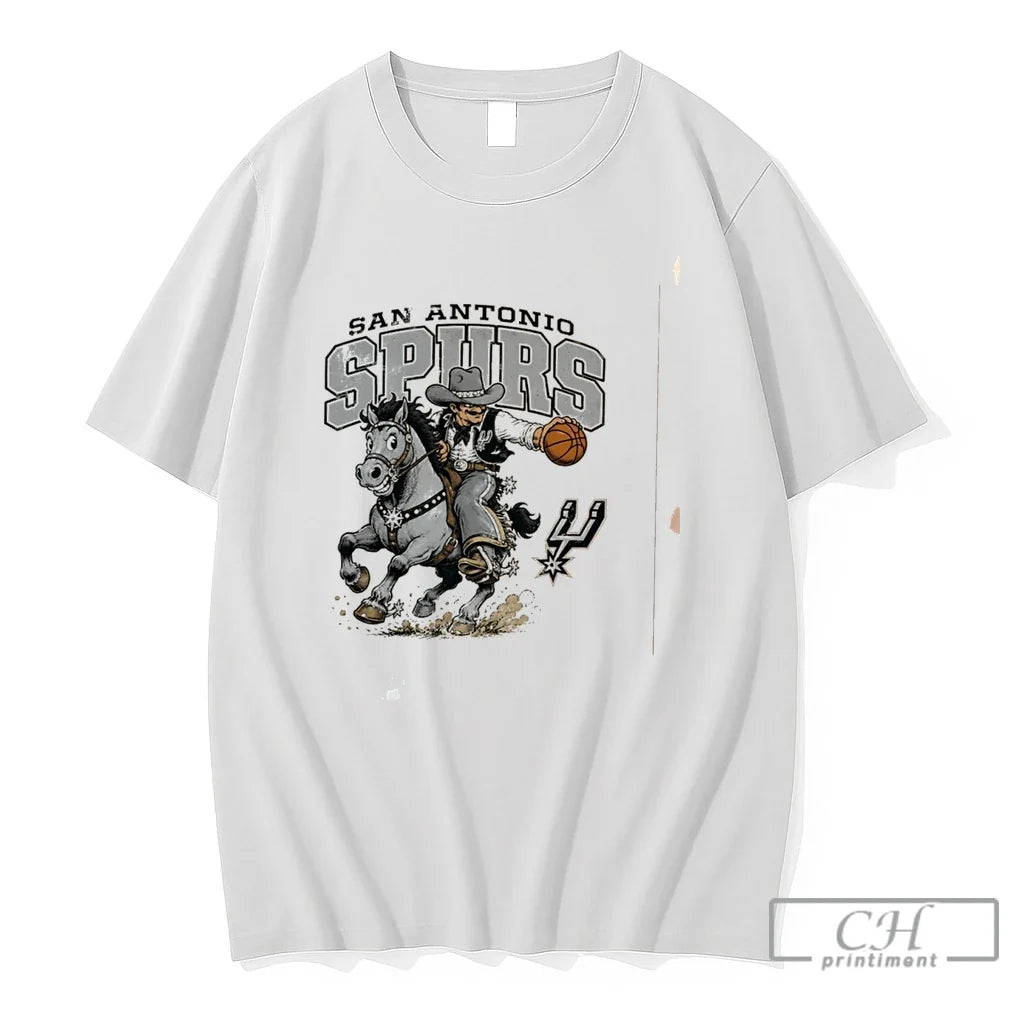 Premium San Antonio Spurs Mascow Cowboy Tee Unisex