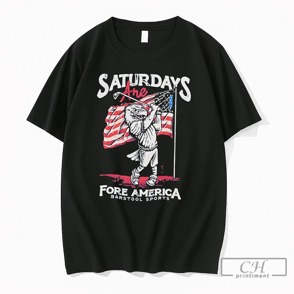 Premium Saturdays Are Fore America Tee Unisex