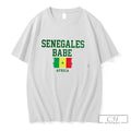 Premium Senegalese Babe Africa Flag Heritage Tee Unisex