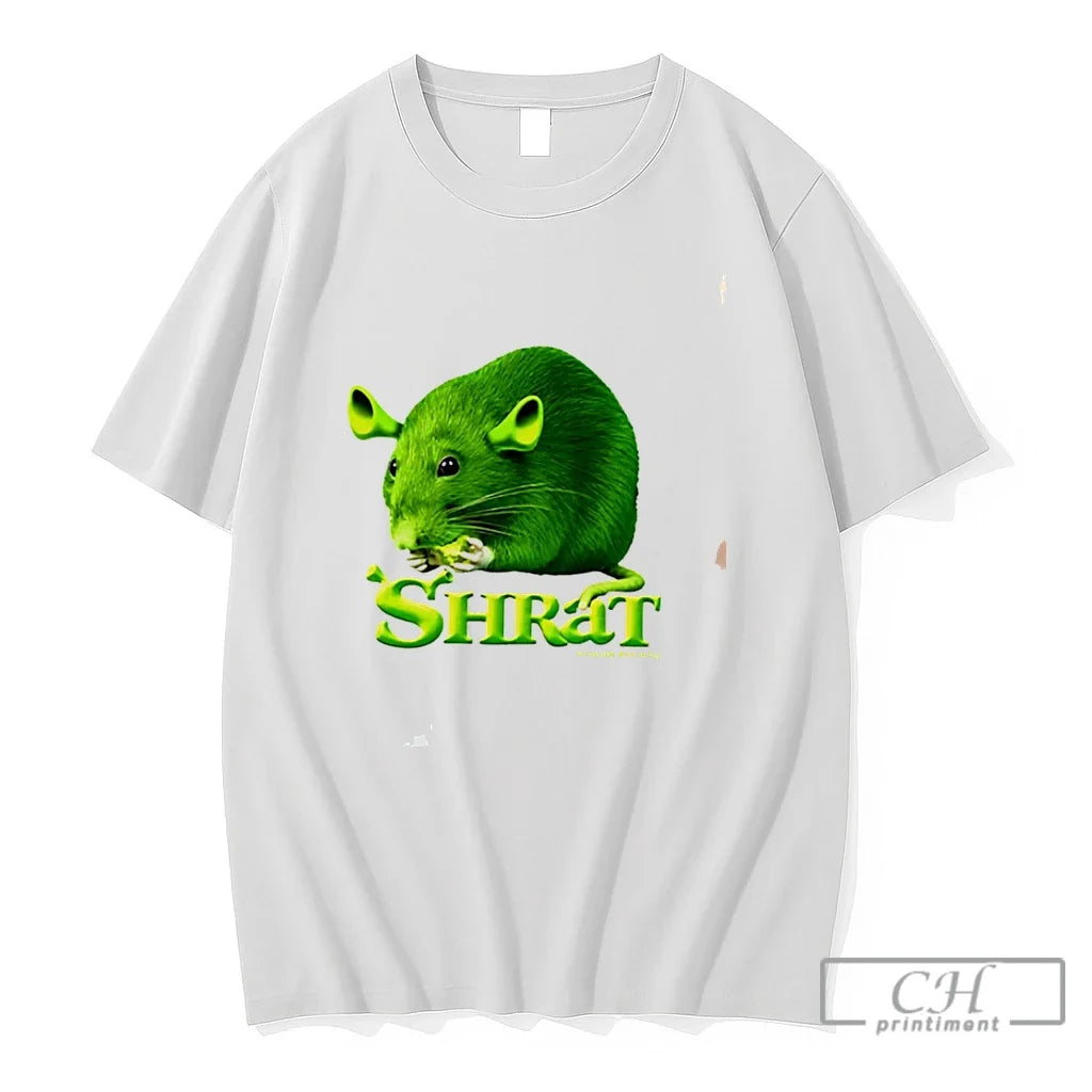 Premium Shrat Rat Shrek Meme Tee Unisex