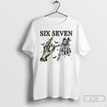 Premium Six Seven 6 7 6 7 Halloween Tee Funny Number Meme T Shirts
