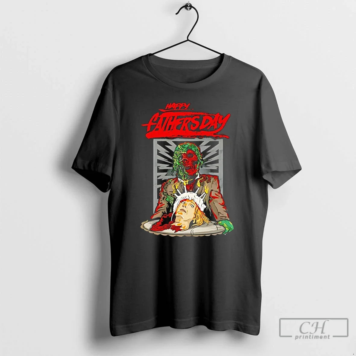Premium Skeleton George Romero Zombie Creepshow Happy Fathers Day 2026 Unisex