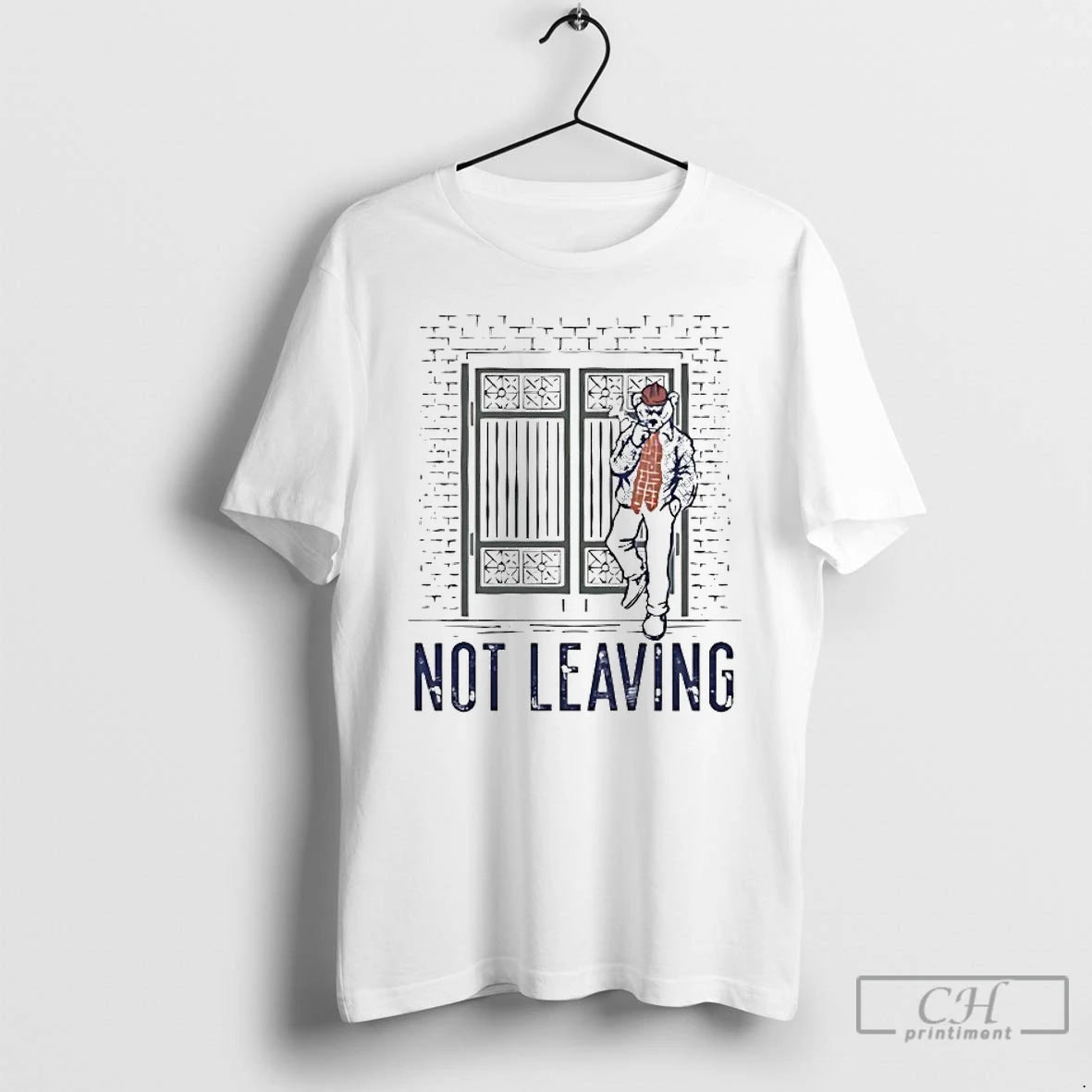 Premium Smoking Bear Not Leaving T Shirts