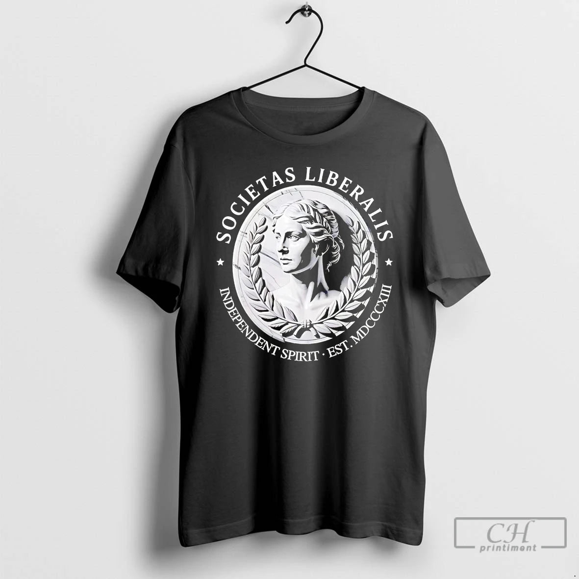Premium Societas Liberalis Independent Spirit Est Mdcccxiii T Shirts