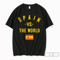Premium Spain Fc Vs The World Spain Flag Unisex