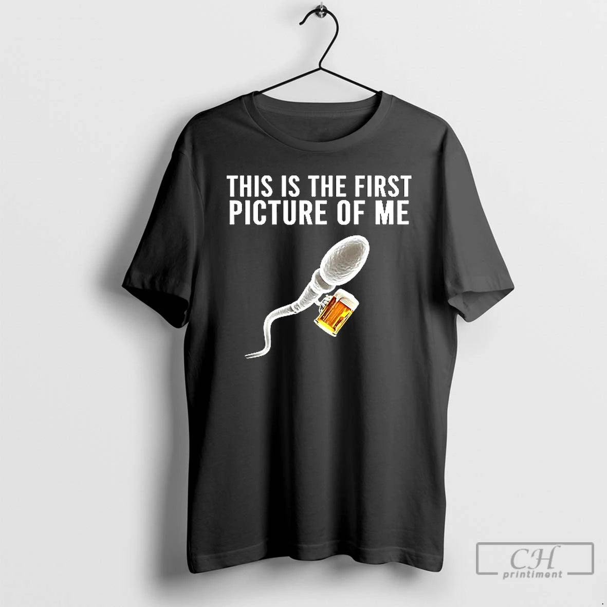 Premium Sperm Beer This Is The First Picture Of Me Ceramic Ceramic And Classic Dad