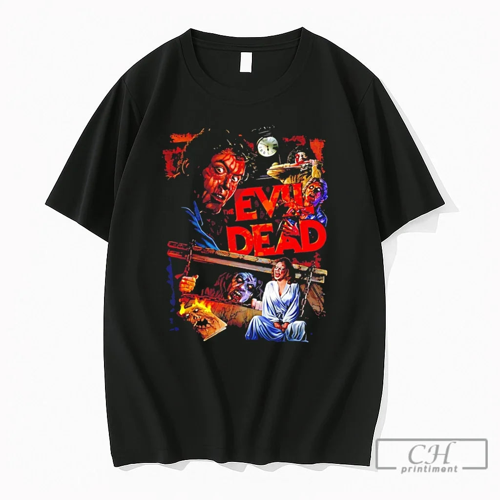 Premium The Evil Dead Horror Graphic Tee Unisex