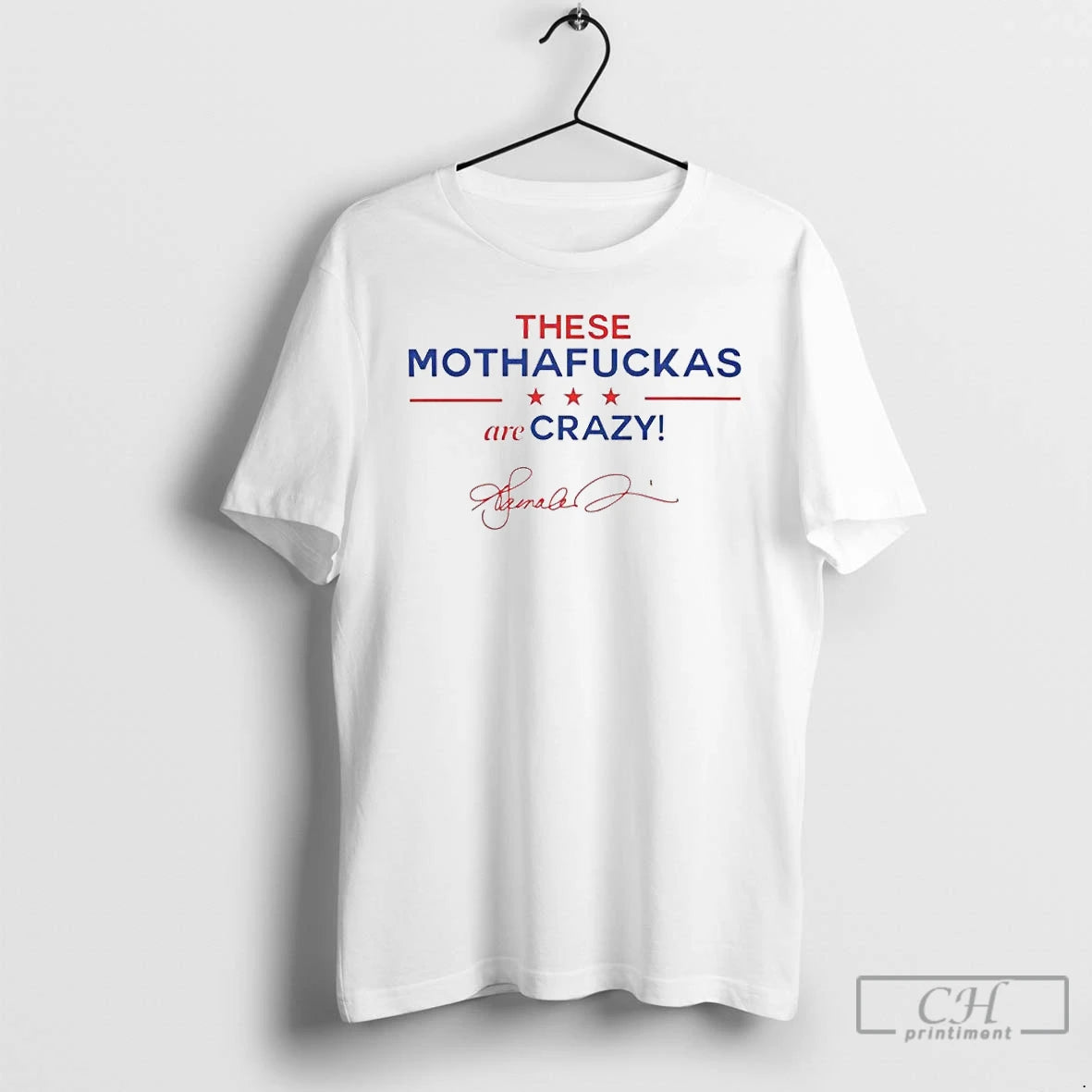 Premium These Mothafuckas Are Crazy Ornaments T Shirts