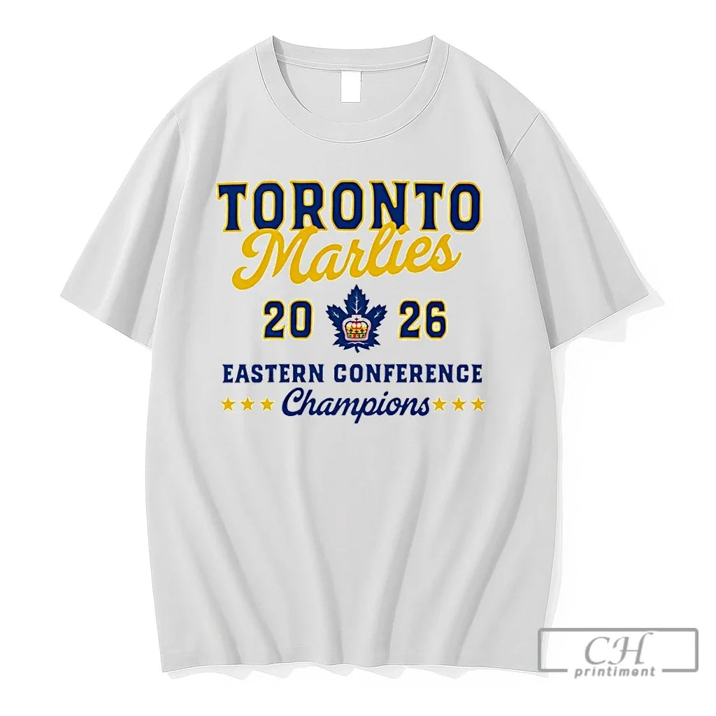 Premium Toronto Marlies Hockey 2026 Eastern Conference Champions Logo Unisex