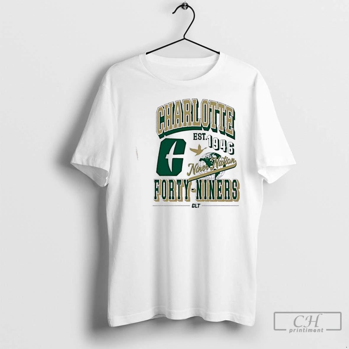 Premium Unc Charlotte T Niner Nation Forty Niners Est 1946