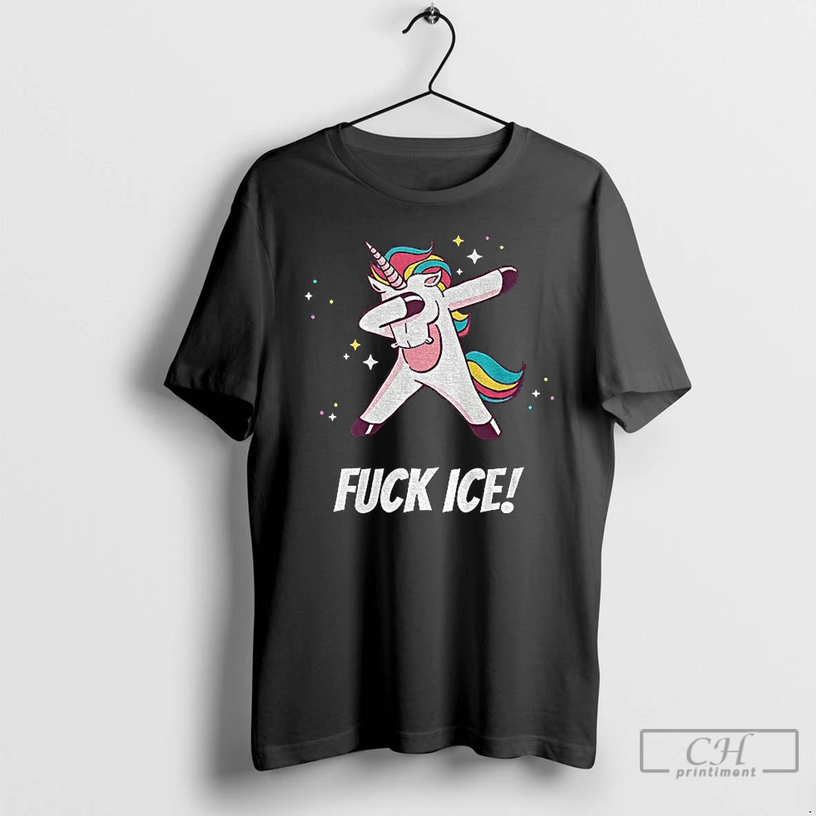 Premium Unicorn Dabbing Fuck Ice T Shirts