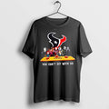 Premium You Cant Sit With Us Texans Football Horror Movies Halloween T Shirts