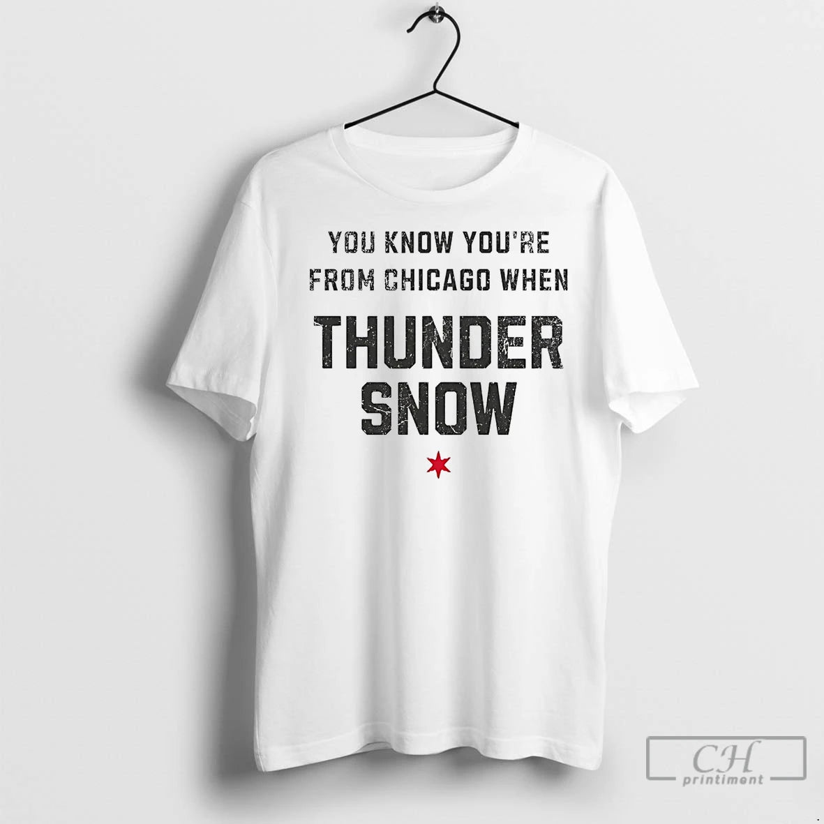 Premium You Know Youre From Chicago When Thunder Snow Alert
