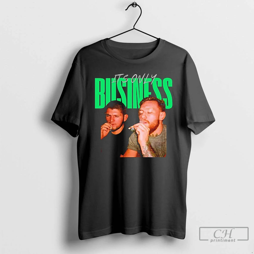 Premium Ag0s5odg Khabib Conor Smoking Buddies Ufc Its Only Business Unisex