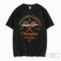 Premium Nwxfe84b Alexander Zverev 2026 Roland Garros Champions Classic Tee Unisex