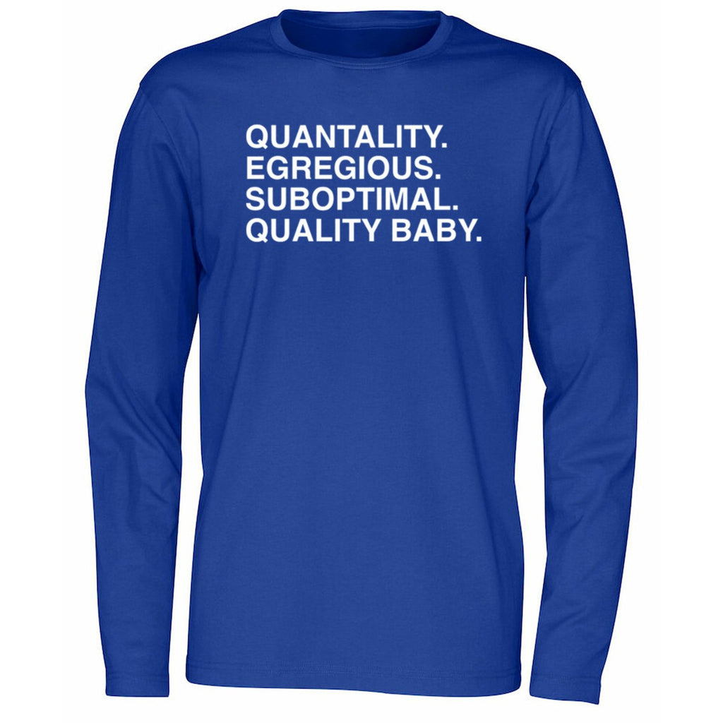 Quantality Egregious Suboptimal Quality Baby Shirt