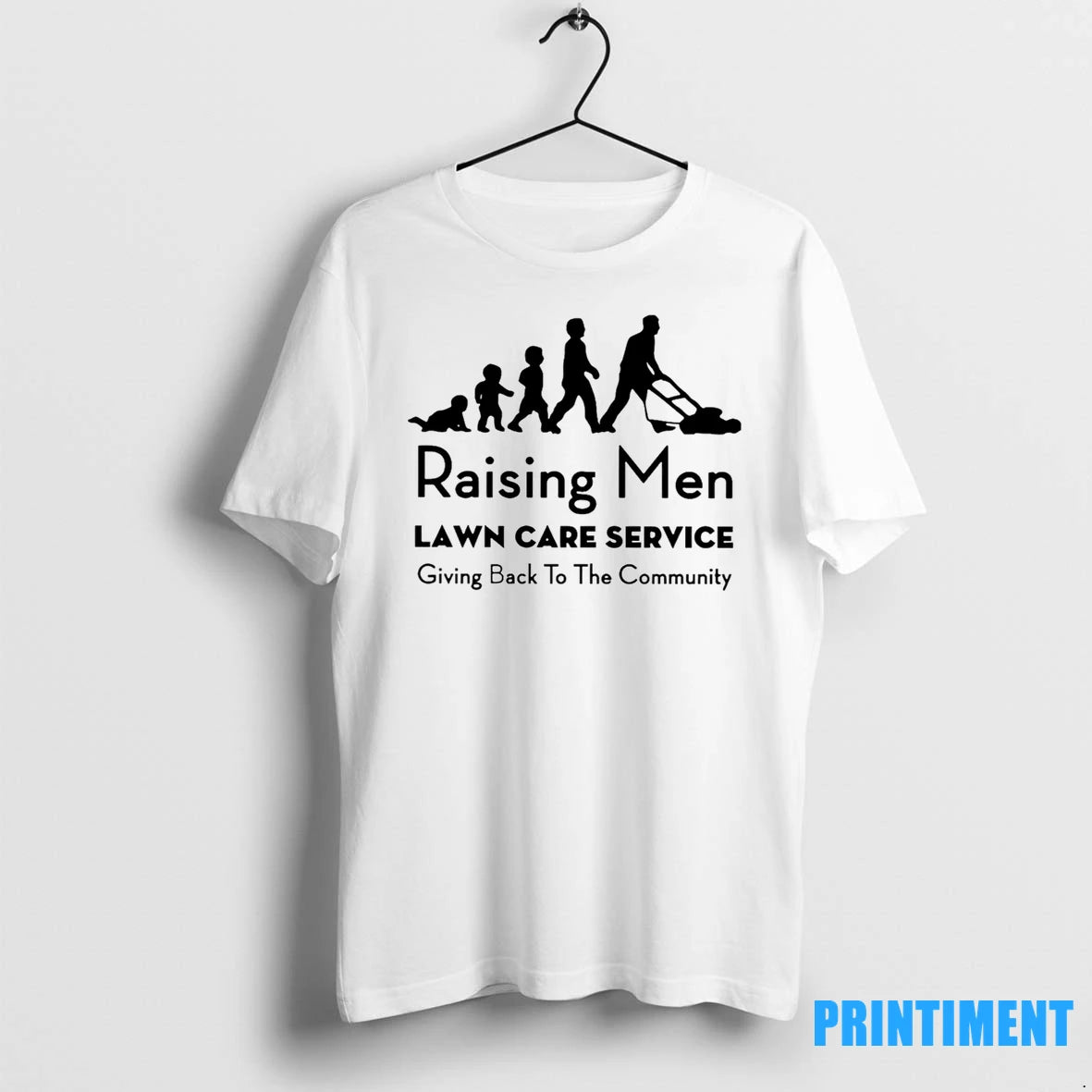 Raising Men Lawn Care Service Giving Back To The Community Tshirts Sweater