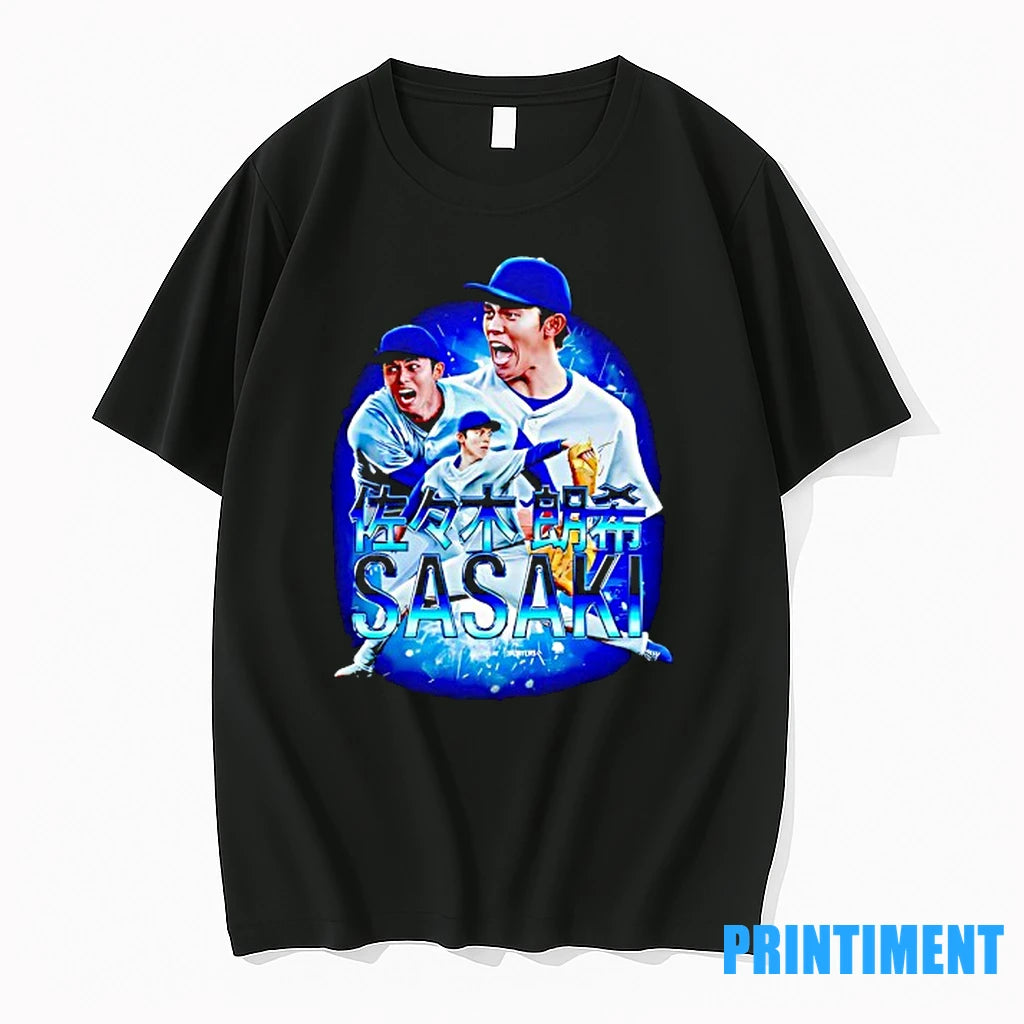 Roki Sasaki Los Angeles Dodgers Baseball Graphic Tshirts Sweater