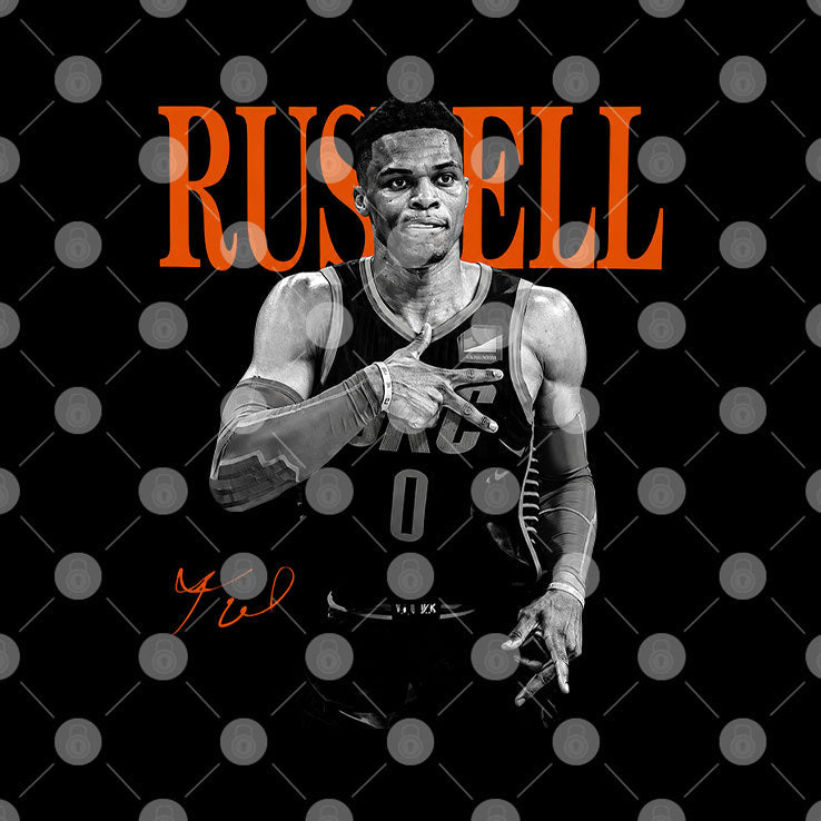 Russell Westbrook Basketball T Shirt Unisex