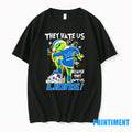 Santa Grinch They Hate Us Because They Aint Us Lions Christmas Tshirts Sweater