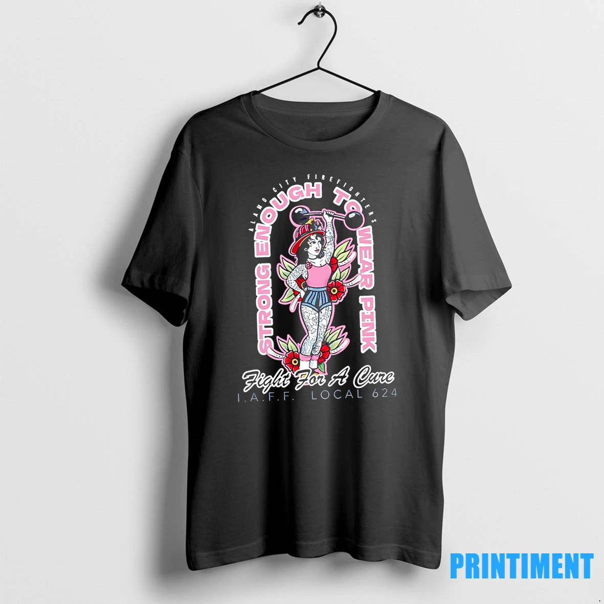 Strong Enough To Wear Pink Fight For A Cure Tshirts Sweater