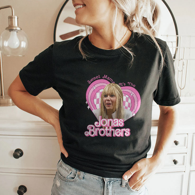 Sweet Mama It’s The Jonas Brothers Hannah Montana T Shirt