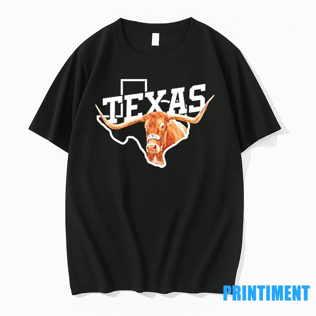 Texas Longhorns In Map Tshirts Sweater