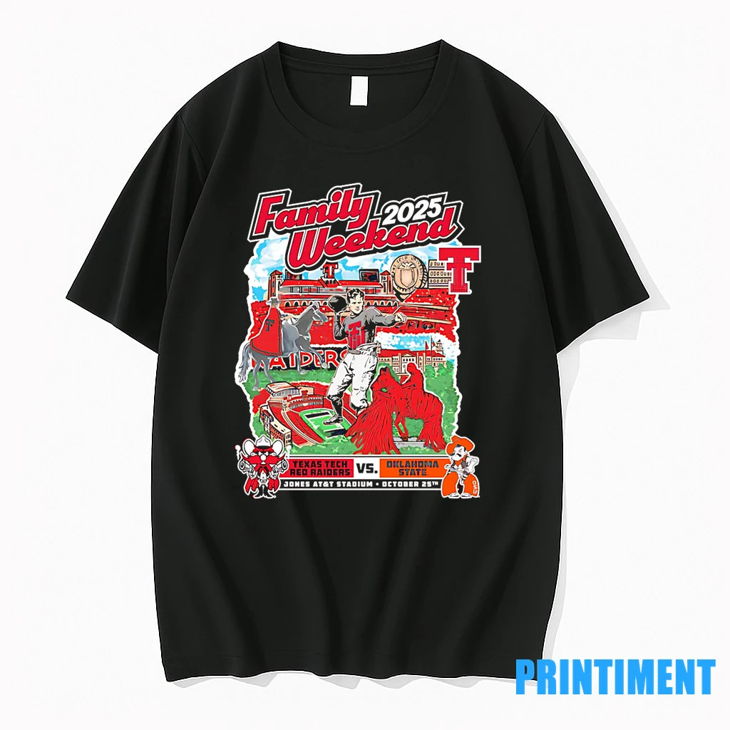 Texas Tech Vs Oklahoma State 2025 Family Day Gameday Tshirts Sweater